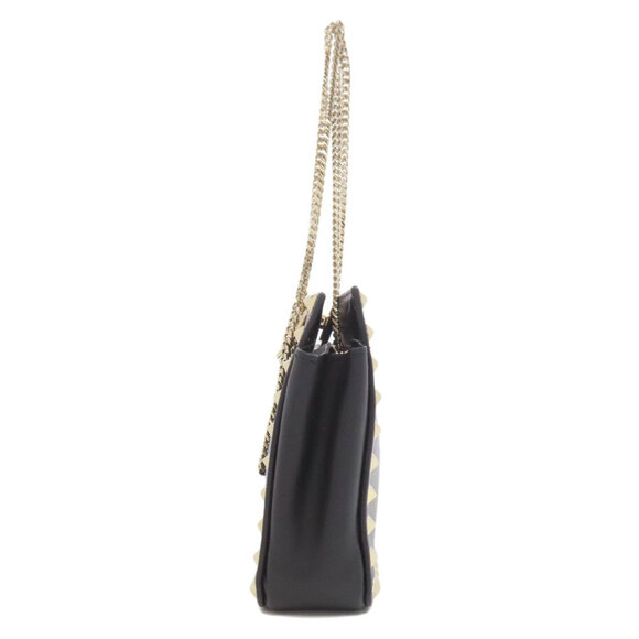 VALENTINO Black Leather Shoulder Bag - Picture 3 of 11